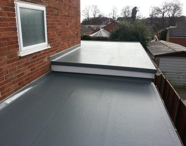 Roofing Specialists Yorkshire. Two stage flat roofing
