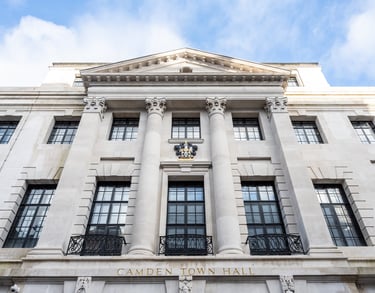 Camden Town Hall External Tie the Knot