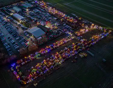 Suffolk Tractor Light Parade - Reason Marketing Marketing Consultant