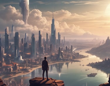 a man riding a skateboard down the side of a ramp