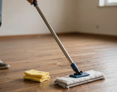 a man riding a skateboard down a street next to tall buildings