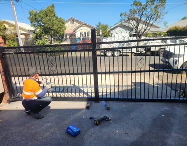 gate installation