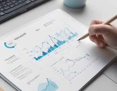 a man riding a skateboard down a street next to tall buildings