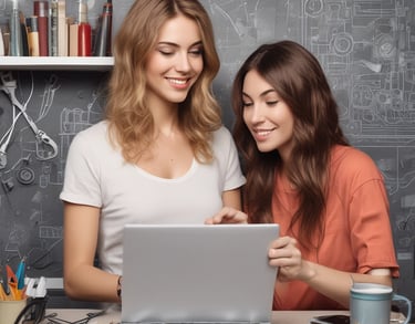 a man riding a skateboard down a street next to tall buildings