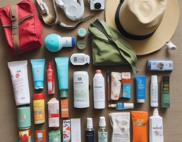 a man riding a skateboard down a street next to tall buildings