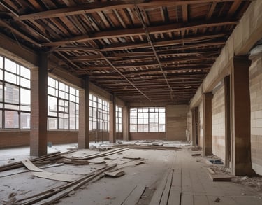 A row of beach huts sitting on top of a sandy beach