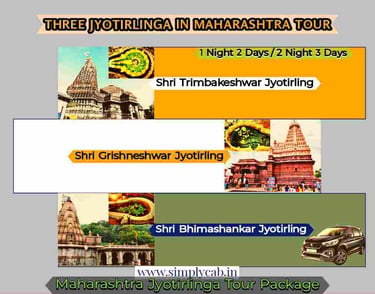 Three Jyotirlinga in Maharashtra Tour Package 
