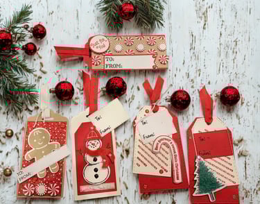 Festive Christmas Gift Tags