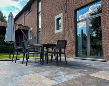 terrasse grès cerame