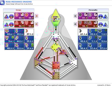 Dr. Norris Advanced Bodygraph MMAI
