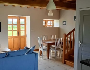 Séjour du gîte Carmesnil - Gîte de la cour d'Etienville au cœur des marais du Cotentin