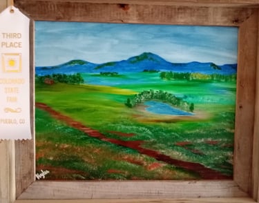 Ataraxia (painting) Kylee Nicole Smith