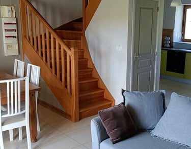 Séjour du gîte Carmesnil - Gîte de la cour d'Etienville au cœur des marais du Cotentin