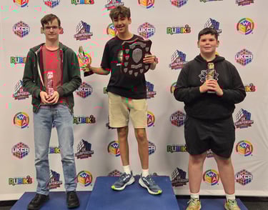 James Alonso Winning UKC podium photo