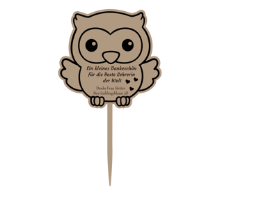 Kreatives Geschenk zum Abschied