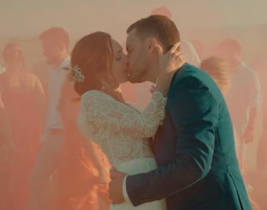 extrait d'un film réalisé par une vidéaste de mariage près de Saint Malo