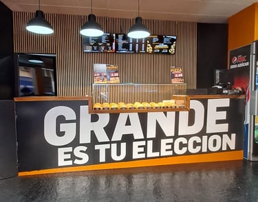 Proyecto Reformas Big pizza  Málaga