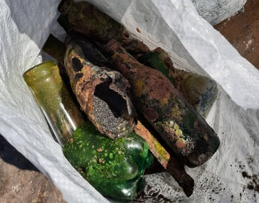 Glass bottles