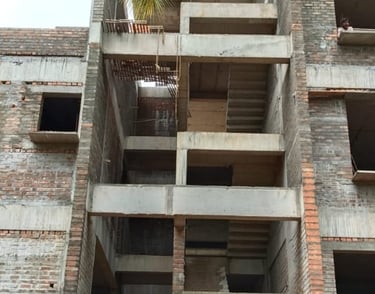 Core drilling work in progress in Bangalore office