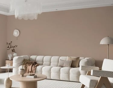 Interior wall painting service in modern UAE apartment