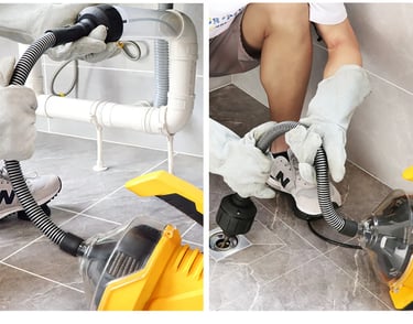 Professional drain cleaning and blockage removal service in Dubai