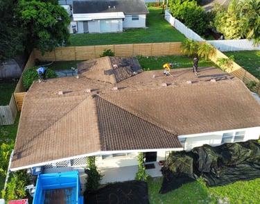 reroof sarasota gaf shingles