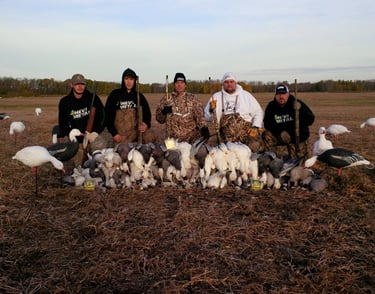 Saskatchewan waterfowl hunts - waterfowl obsession tv at larson lake outfitters