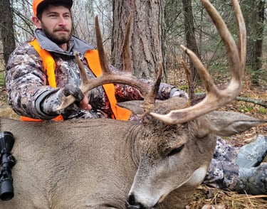 Saskatchewan whitetail hunts - whitetail buck