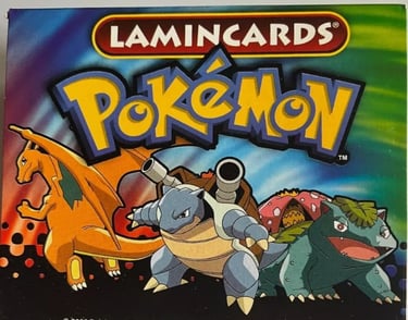 Display Lamincards Pokémon série 1