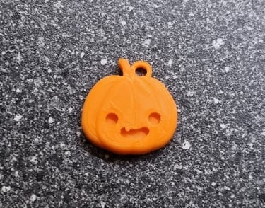 3D printed Halloween key ring