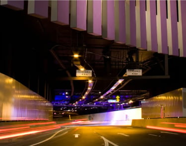 Tunnel entry Airport Link Tunnel