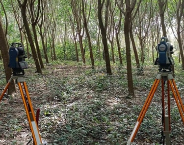 งานสำรวจพื้นที่