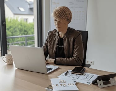 Betty PAPAIL LA VIE ICI Immobilier Crac'h Brec'h