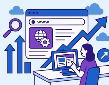 seo website audit report background