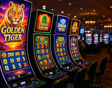 claratehc's slot machine cabinets