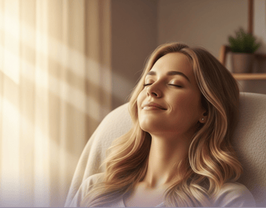 patient soulager par l'hypno énergéticienne