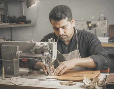 leenar bags worker