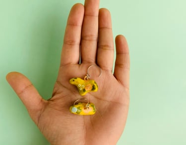 tanka, the disco-t earring