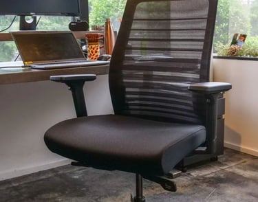 Mesh chair backrest and tilt mechanism repaired in Andheri