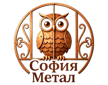 метални рамки греди огради парапети врати портали стълбища стълби навеси козирки перголи халета