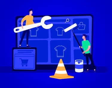 Back-end eCommerce website development