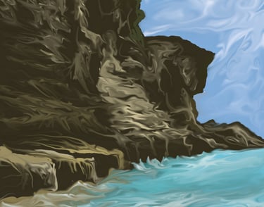 Green Sand Beach