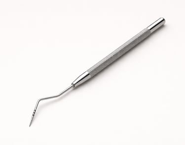 Periodontal probe stainless steel dental measuring instrument CE certified