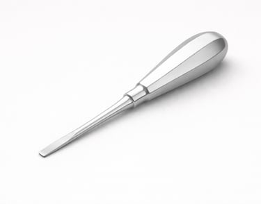 Straight dental elevator stainless steel extraction tool CE certified