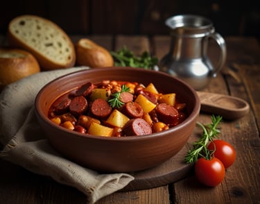 Bean goulash/Babgulyás