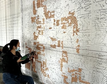 Custom Hand-Tufted Carpet