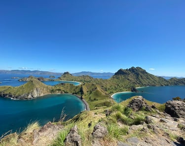 pulau padar flores indonesia