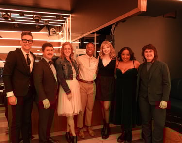 Group photo of the Local Motion staff at the member party