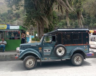 paradero transporte de Anaime