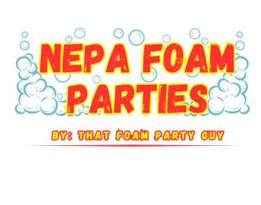 Pennsylvania Foam party logo for rentals and glow foam